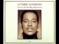 Luther Vandross Love is on the way