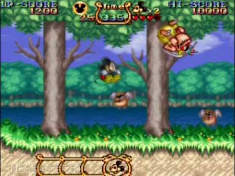 The Magical Quest Starring Mickey Mouse Super Nintendo