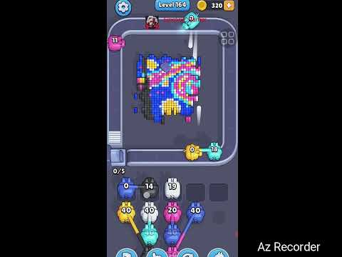 Pixel Flow Level 164 Walkthrough