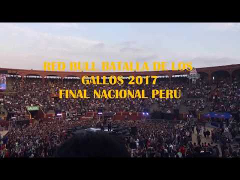 TERCO 92(1era PARTE) EN RED BULL BATALLA DE LOS GALLOS 2017 FINAL NACIONAL PERU