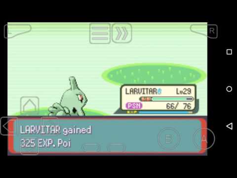 Pokémon Titânium Final #10 - Larvitar Evolua !
