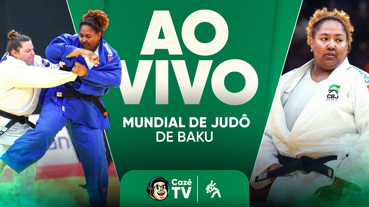 AO VIVO: JUDÔ | BEATRIZ SOUZA E TIME BRASIL NO MUNDIAL DE BAKU 2026 | QUALIFICATÓRIAS | 7º DIA