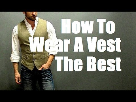 Mens stylish waistcoat