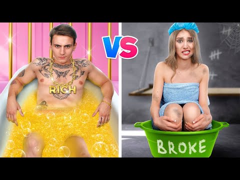 Rich Student vs Poor Student in Jail! I Fell In Love With a Millionaire