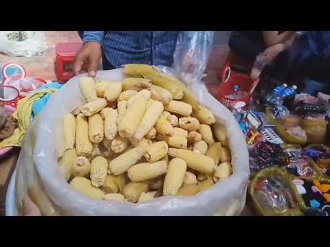 Fresh Food In Boeung Kengkong Market - Breakfast And Foods - Amazing Food Tour