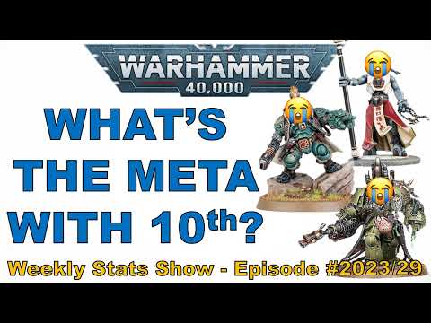 Latest META & WIN RATES in 10th Edition 40K!