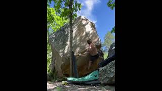 Video thumbnail of There’s a lesson here, V4. Durango