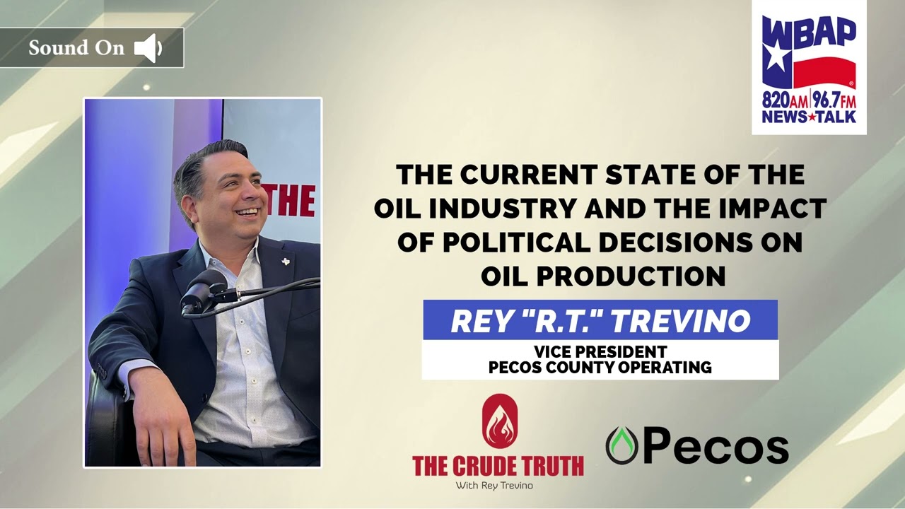 Rey "RT" Trevino III VP at Pecos shares his thoughts on why we have high gas prices on WBAP