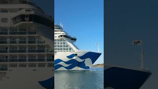 Sky Princess sail away from Port Canaveral! #shorts #skyprincess #princesscruises #cruiseship