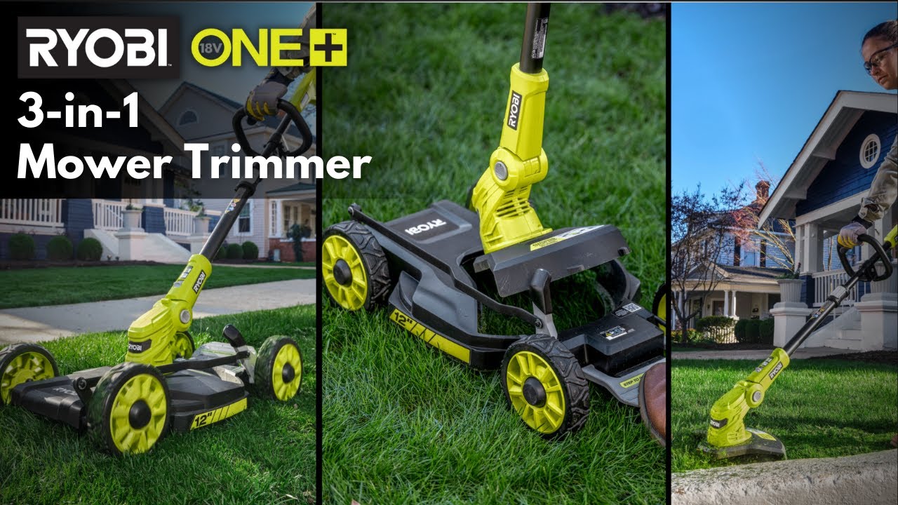 18V ONE+ 3-in-1 Mower Trimmer