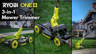 RYOBI 18V electric mower and string trimmer $229, more