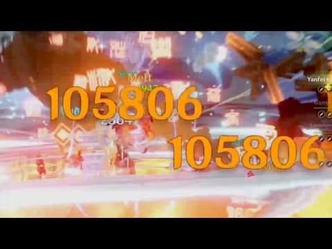 Yanfei Melt with Ganyu l Spiral Abyss Floor 12 first half 3.2