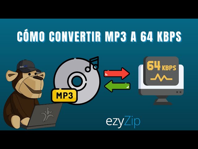 Convertir la tasa de bits de MP3 a 64kbps (Guía sencilla)