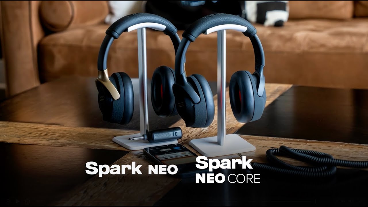 Spark NEO and Spark NEO Core: All-in-one personal guitar practice headphones - YouTube