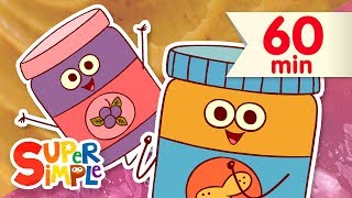 Peanut Butter &amp; Jelly | + More Kids Songs | Super Simple Songs
