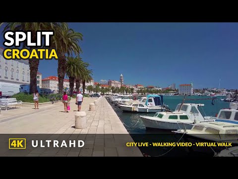 Walking Tour Split Promenade Riva