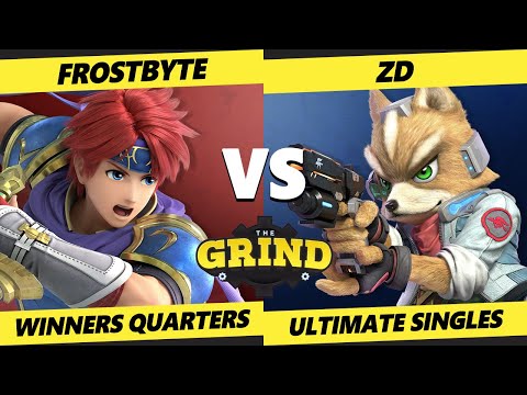 The Grind 166 Winners Quarters - Frostbyte (Roy) Vs. ZD (Wolf, Fox) Smash Ultimate - SSBU