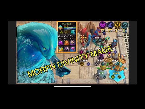 MORPHLING WATER SPIRIT DIVINITY MAGE | MrBoink Auto Chess Mobile