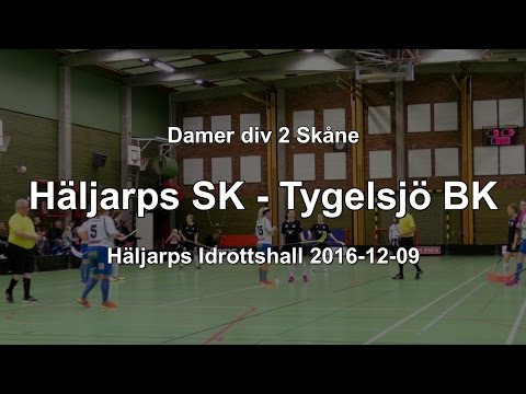 Häljarps SK Damer vs Tygelsjö BK 2016-12-09