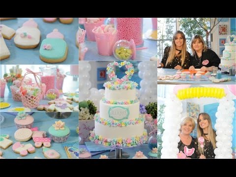 ManosalaObraTv Deco Tortas y Eventos Baby Shower Paula Domenech  Programa 50 2016