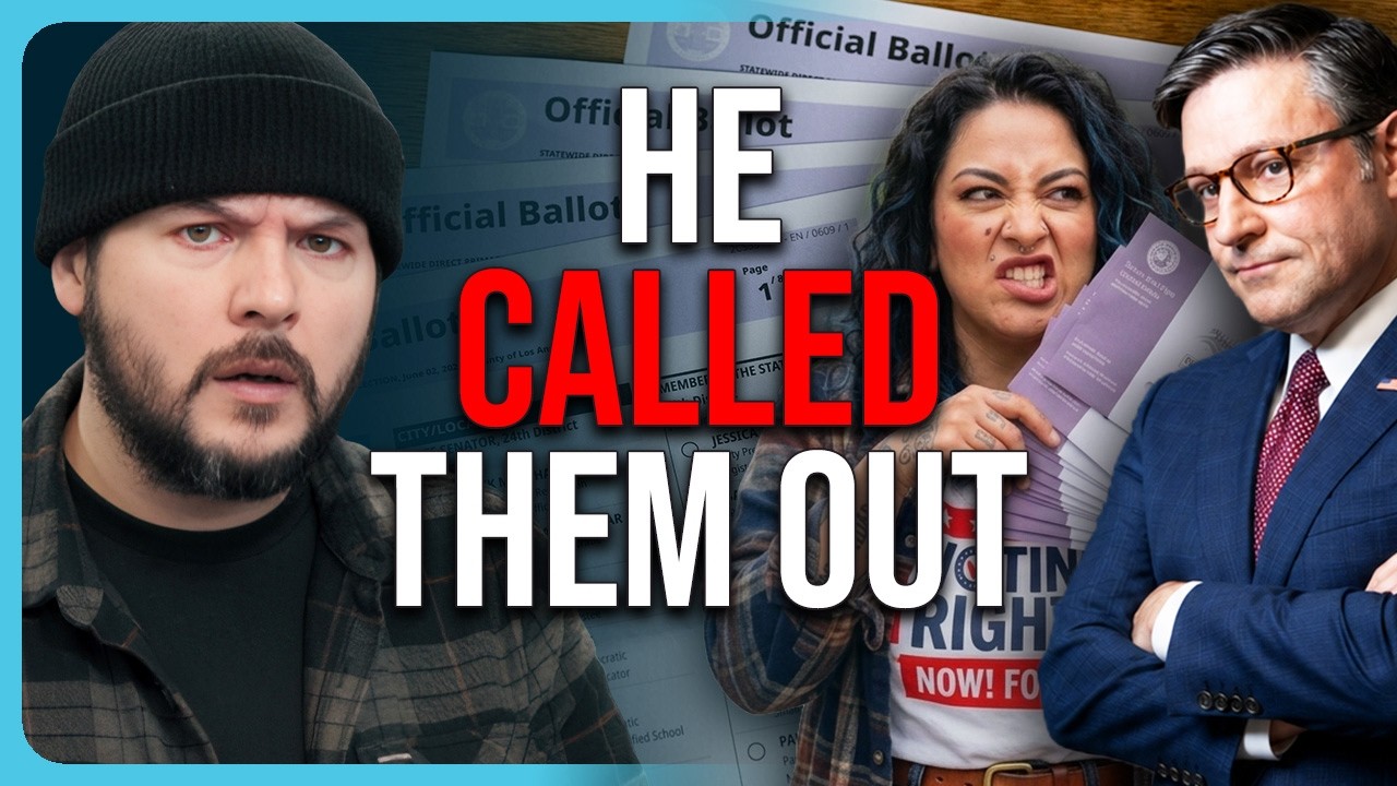 Mike Johnson CALLS OUT California Election Fraud, Leftists MOCK Him