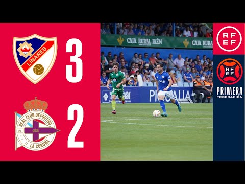 RESUMEN #PrimeraFederación | Linares Deportivo 3-2 RC Deportivo | Jornada 36 | Grupo 1