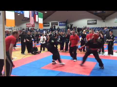 IKC 2015 Dublin - Jake Iudice 15-17 Black Belts (Round 1)