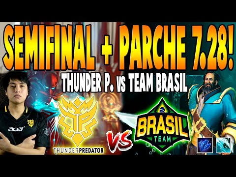 THUNDER vs TEAM BRASIL [BO3] - SEMIFINAL "Parche 7.28" - Movistar LPG Final Series DOTA 2
