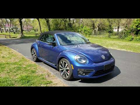 2014 VW Beetle convertible R-line