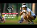 2026 U S Girls Junior Final Highlights Clairey Lin Vs Amelie Zalsman Every Televised Shot