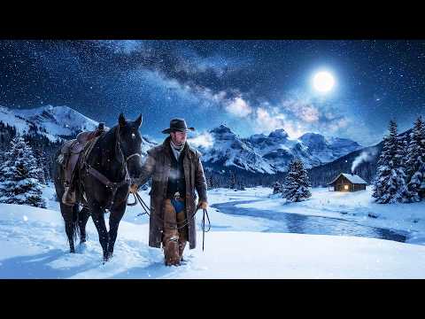 Cold Silence | Wild Western Ambient | Relaxing Cowboy Music