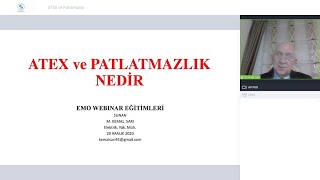ATEX VE PATLAMAZLIK BAŞLIKLI WEBINAR DÜZENLENDİ