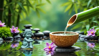 Piano sanador con sonidos suaves de agua 🌿 Alivio del insomnio, calma la ansiedad y sueño profundo