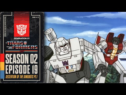 Desertion of the Dinobots, Part 1 | Transformers: Generation 1 | Season 2 | E19 | Hasbro Pulse