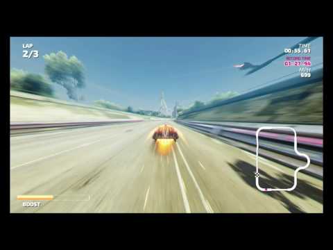 Fast RMX - Time Attack Mode - Kamagori City (Subsonic) - 1:26.94
