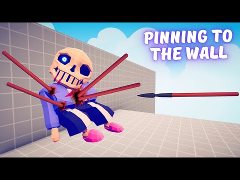 PINNING EVERY MODDED UNIT TO THE WALL - Totally Accurate Battle Simulator
