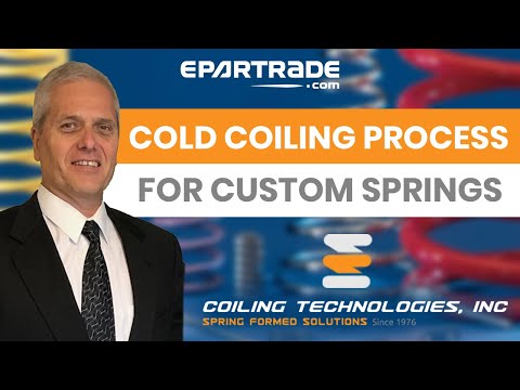 "Custom Spring Manufacturing Utilizing Cold Coiling Process"