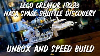 LEGO 10283 NASA Space Shuttle Discovery & Hubble Telescope | Unbox & Build (No Commentary)