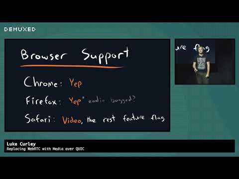 Luke Curley - Replacing WebRTC with Media over QUIC