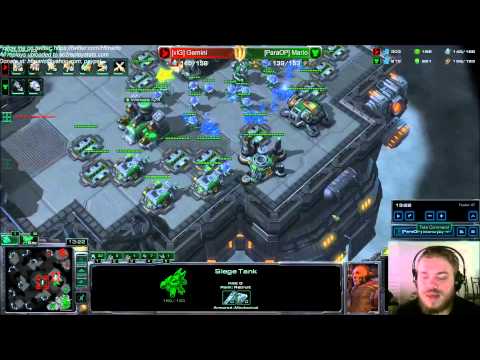 TvP HTOMario vs xlG Gemini Widow mine tank.
