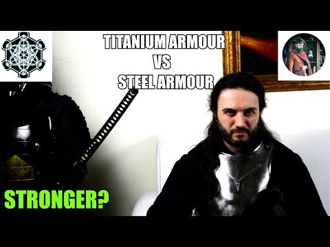 What Is Stronger? Titanium Armour or Steel Armour? Collab With Knyght Errant