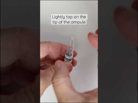 How to Prepare an Ampule for Medication Withdrawal