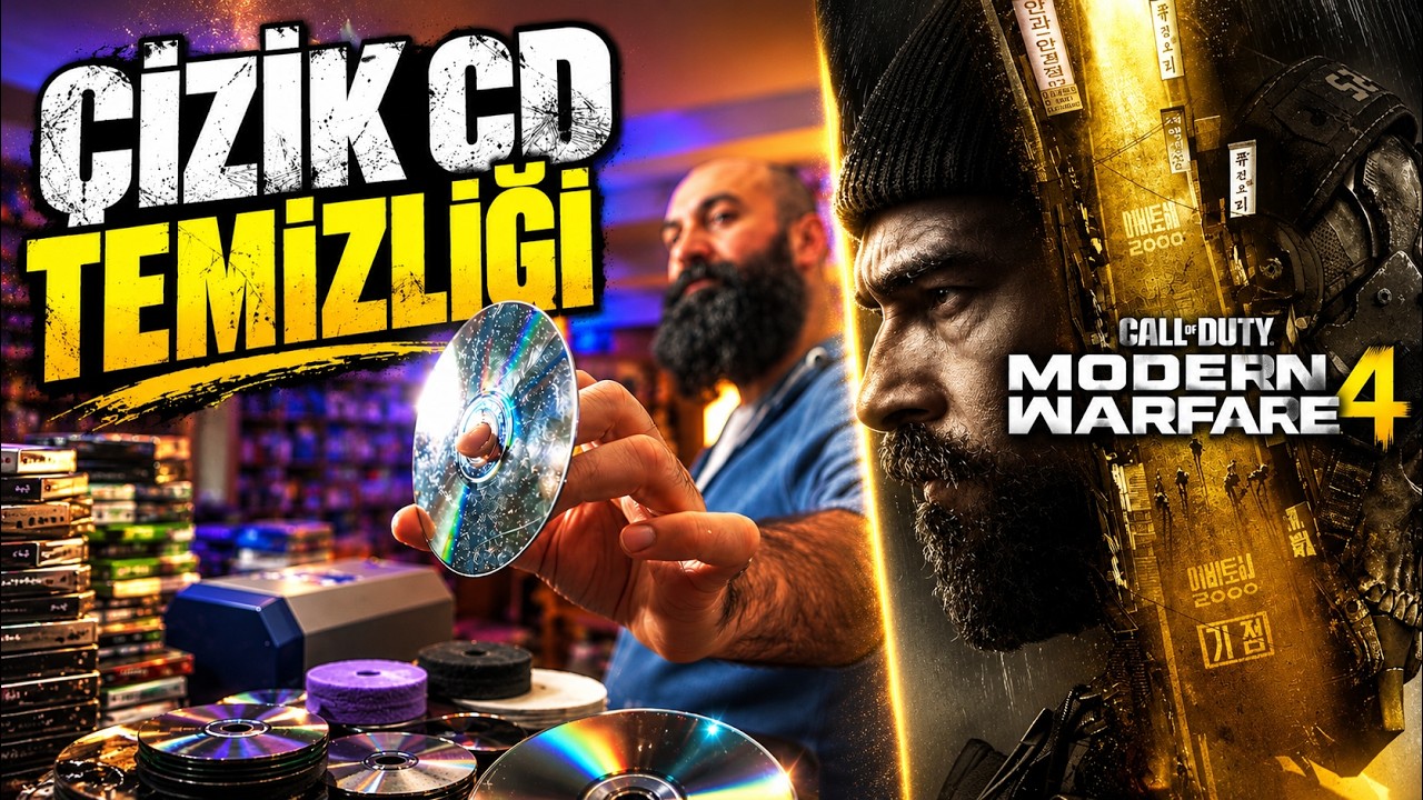 Önce Koleksiyonluk Çizik CD Temizleme Sonra Call Of Duty Modern Warfare 4 bölüm 2 [NPC Esnaf🔴]