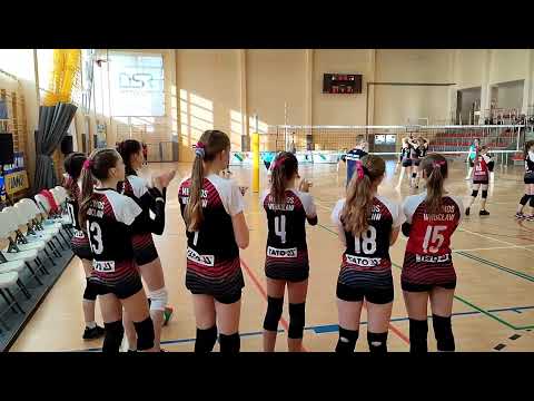 1/4 Mistrzostw Polski Młodziczek w piłce siatkowej, MKS MOS Wrocław - UKS SG Kożuchów (18.03.2022)