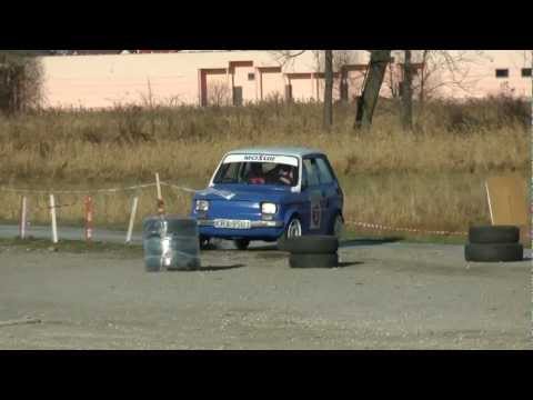 WRT Rally Oes - Motul Kraków 11.11.2012 Proszowice - Marcin Śladowski - Fiat 126p