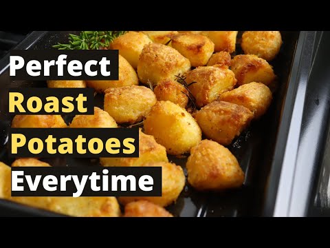 Perfect Roast Potatoes every time | Goose Fat | Rosemary | Homefoodbuzz