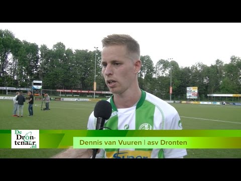 Dennis van Vuuren verlengt Asv Dronten-loopbaan met 2 weken