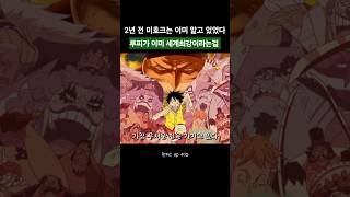 미호크가 루피에게서만 본 세상 최강의 힘
