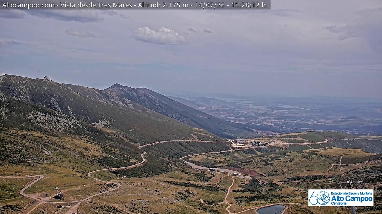 Live webcam view of Pico Tres Mares Summit, Alto Campoo