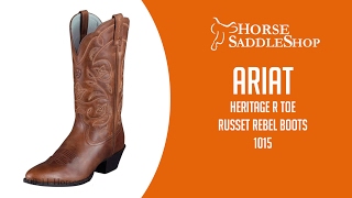 preview picture of video 'Ariat Western Heritage R Toe Boots 1015'